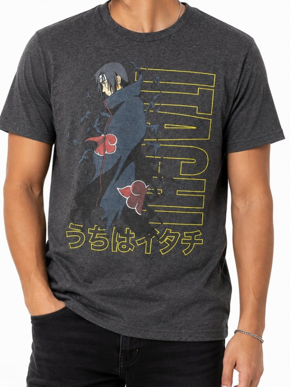 Naruto Shippuden Itachi Uchiha Tee Size Medium